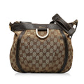 Gucci GG Canvas Abbey D-Ring Crossbody Bag (SHG-ThMn65)