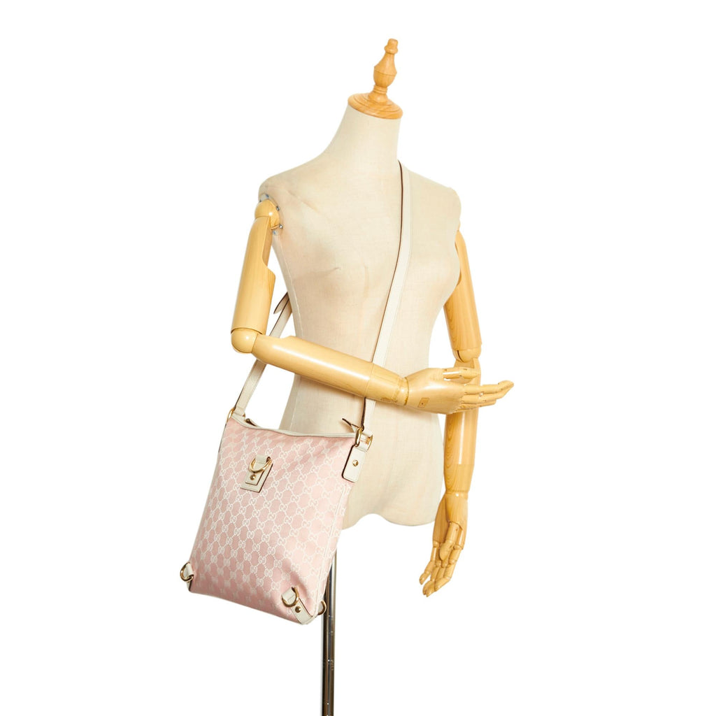 Gucci GG Canvas Abbey D-Ring Crossbody (SHG-Fnk6SM)