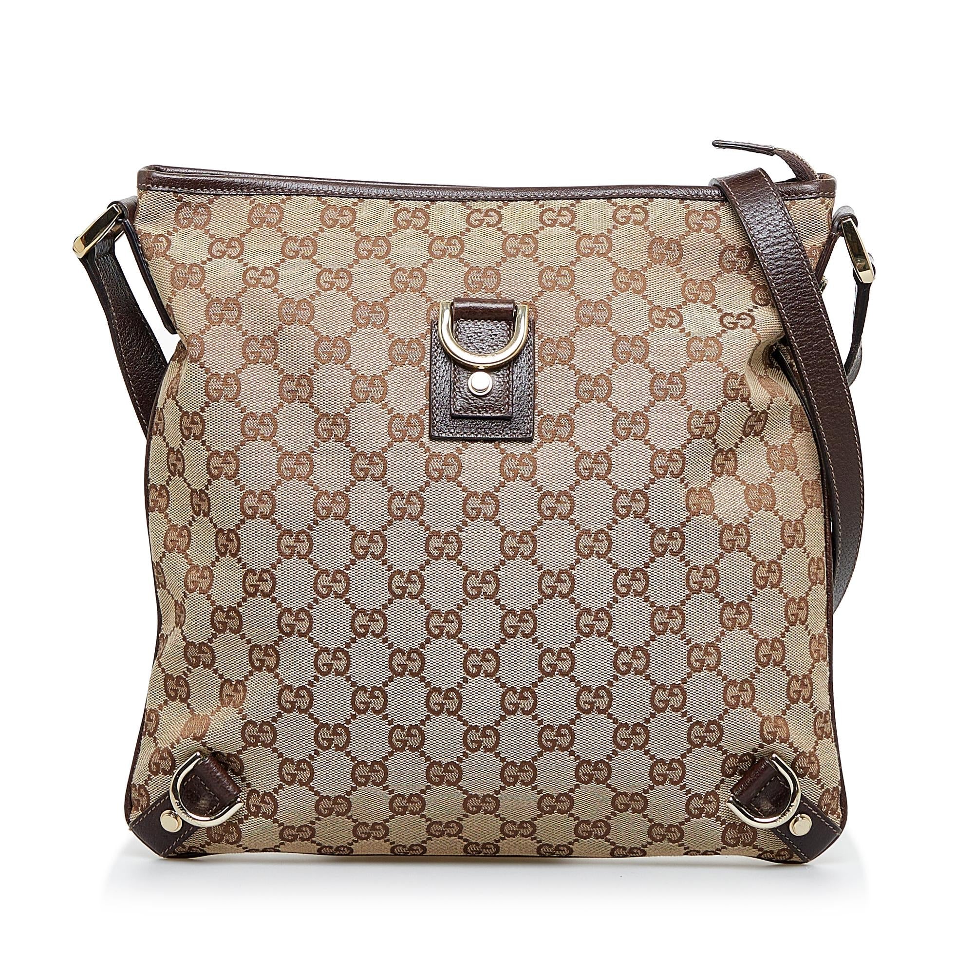 Gucci GG Canvas Abbey D-Ring Crossbody (SHG-Y5sscK)