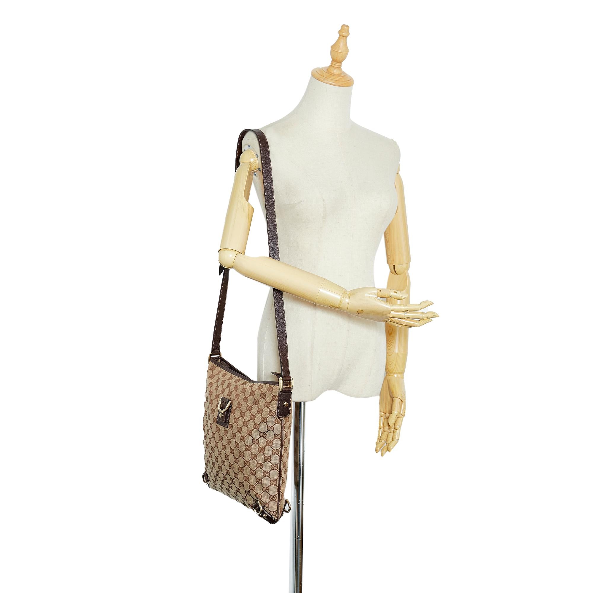 Gucci GG Canvas Abbey D-Ring Crossbody (SHG-Y5sscK)