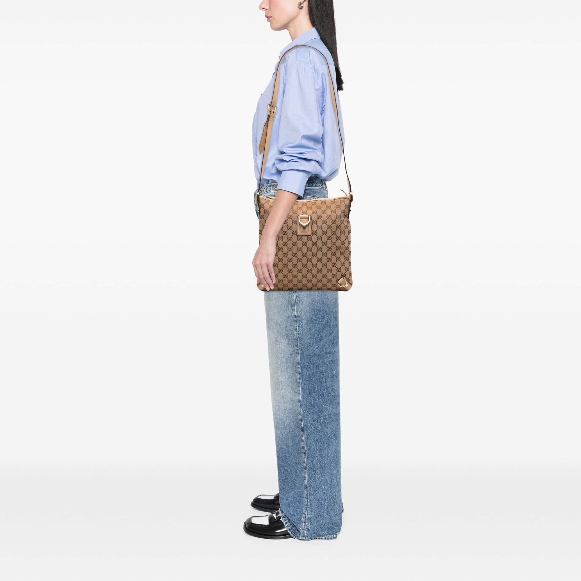 Gucci GG Canvas Abbey D Ring Crossbody