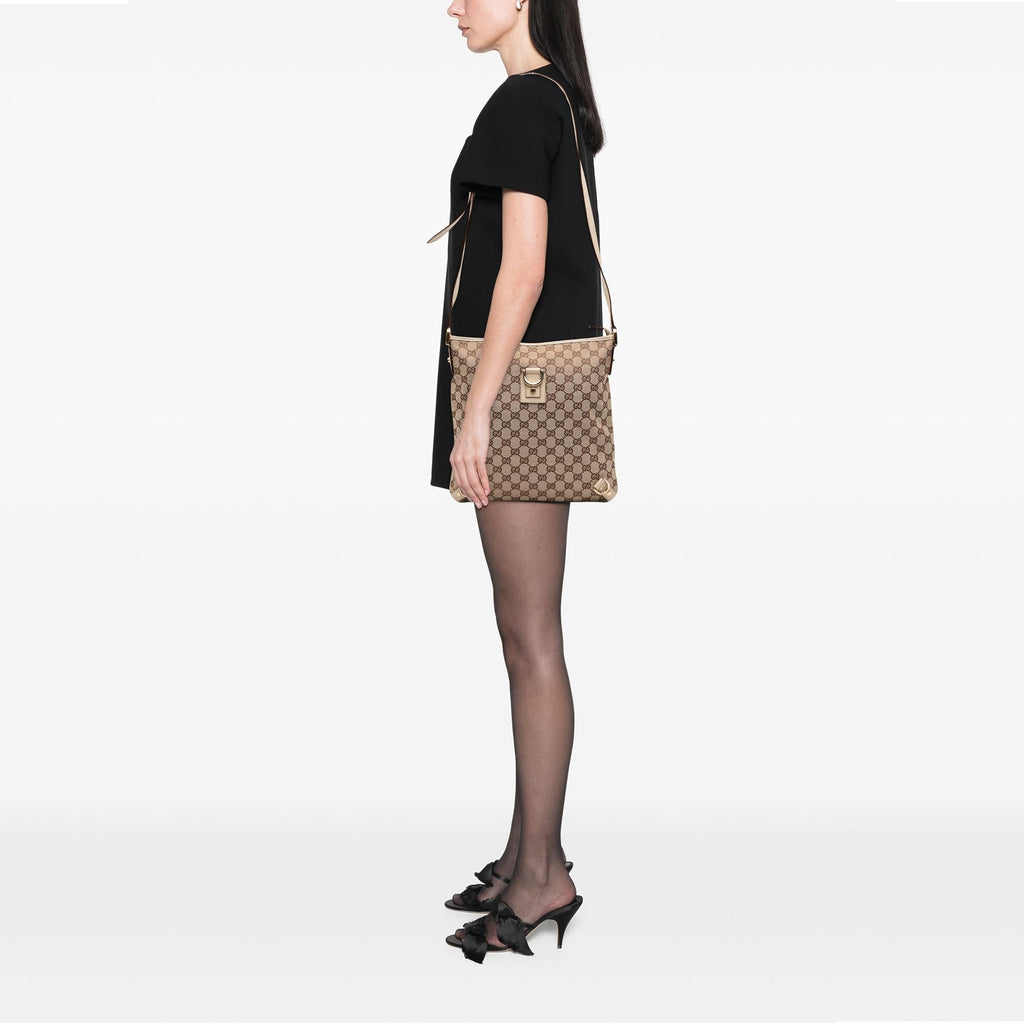 Gucci GG Canvas Abbey D Ring Crossbody