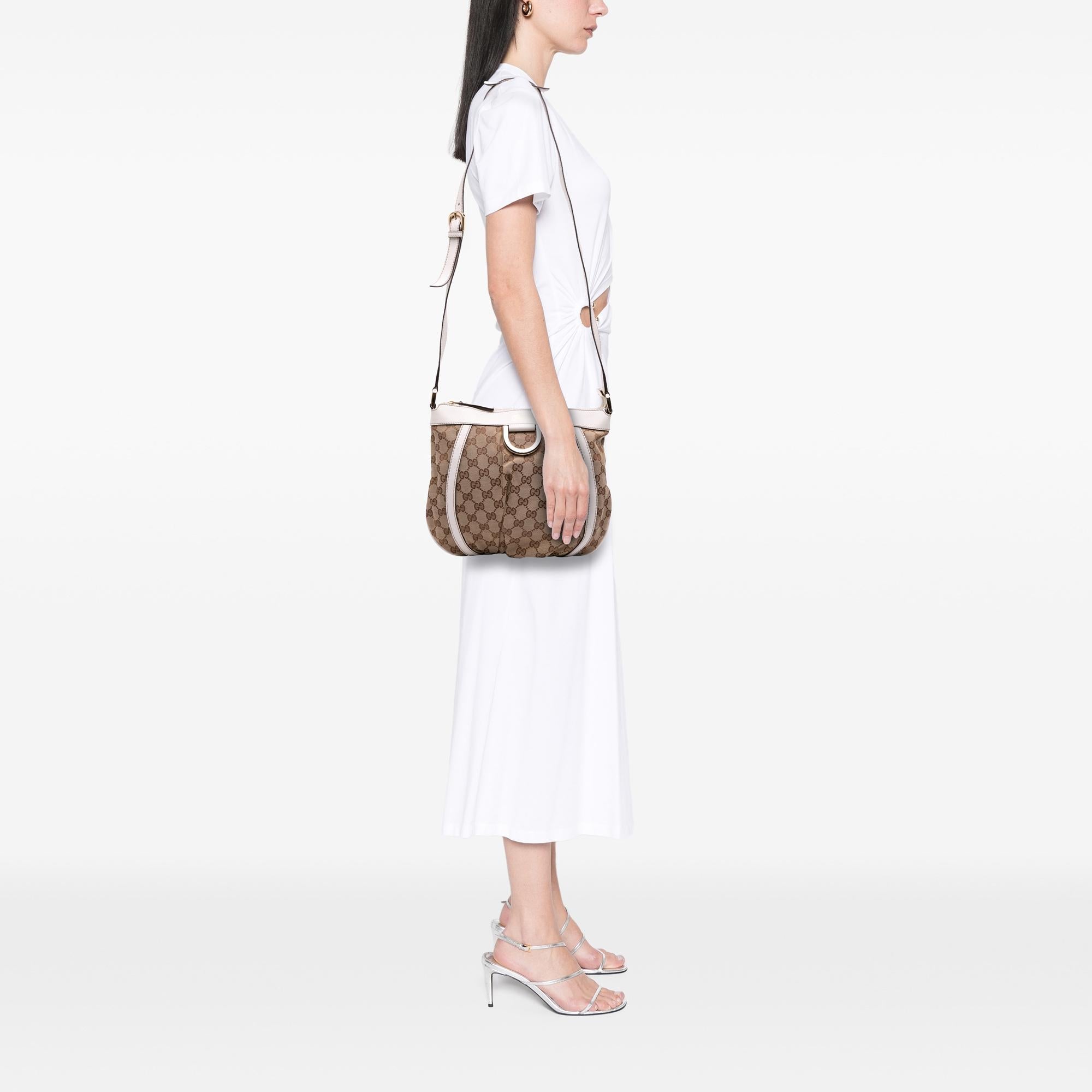 Gucci GG Canvas Abbey D Ring Crossbody