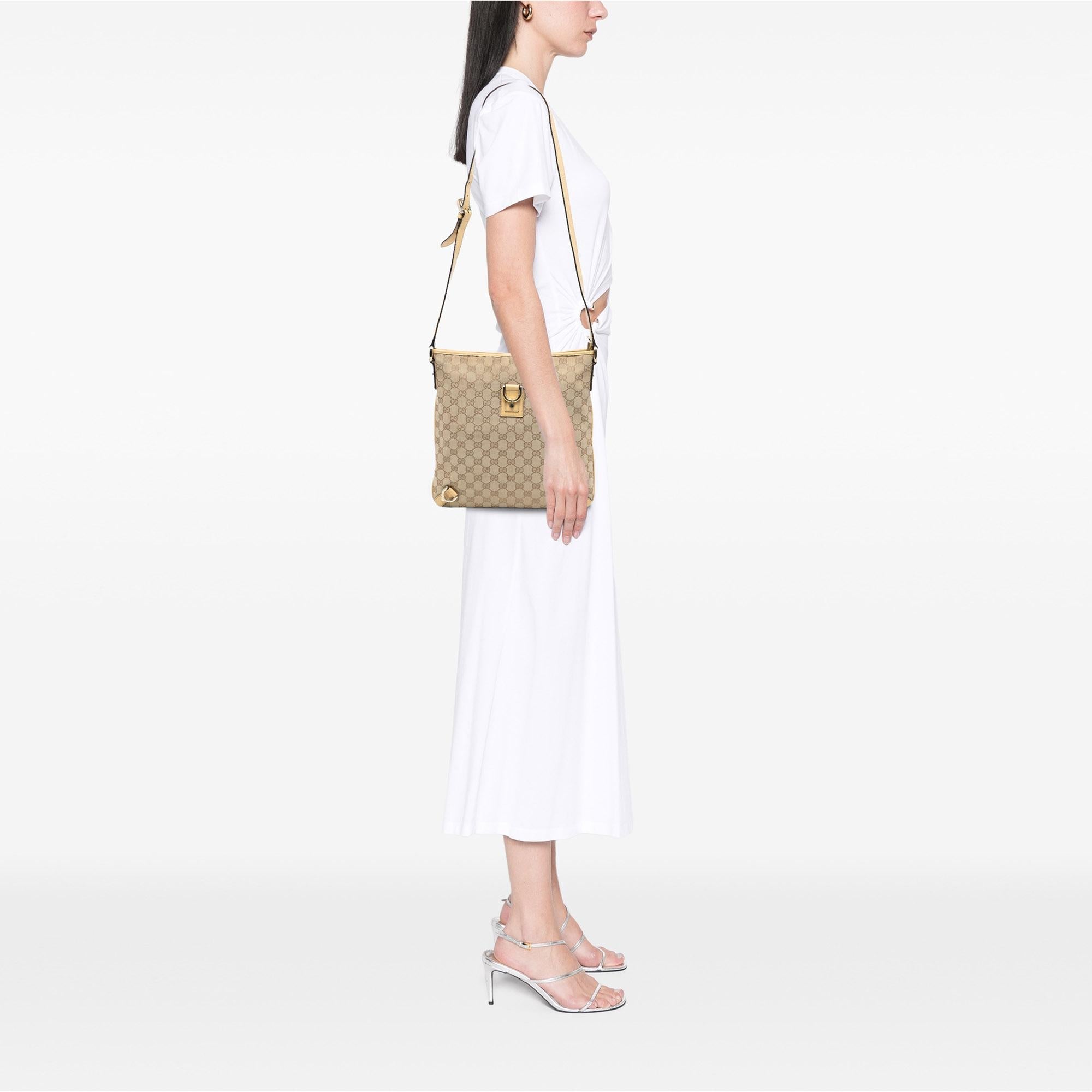 Gucci GG Canvas Abbey D Ring Crossbody