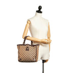 Gucci GG Canvas Abbey D-Ring Handbag (SHG-28190)