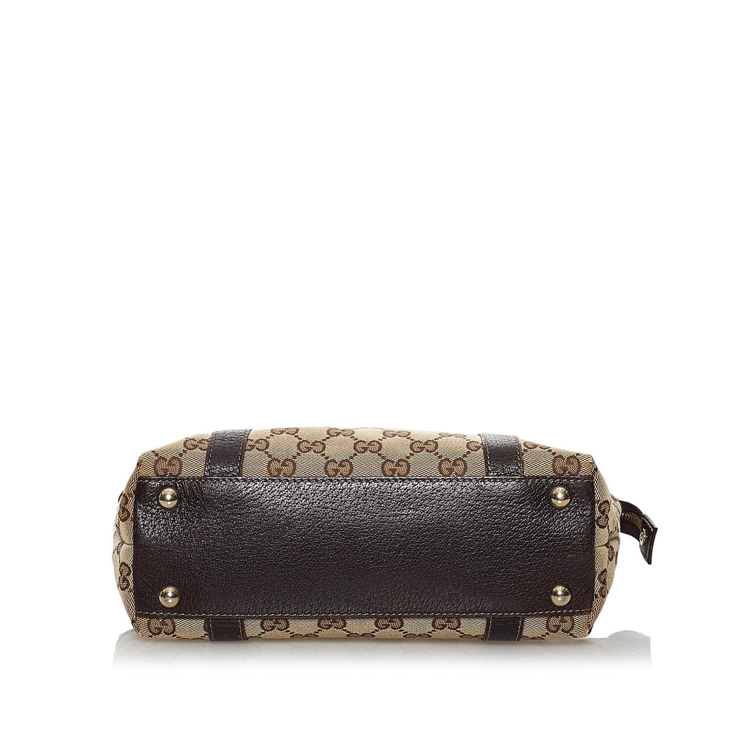Gucci GG Canvas Abbey D-Ring Handbag (SHG-29791)