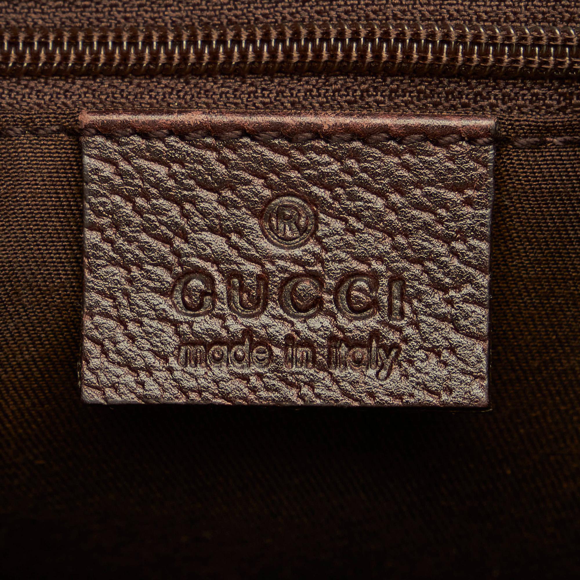 Gucci GG Canvas Abbey D-Ring Handbag (SHG-32919)