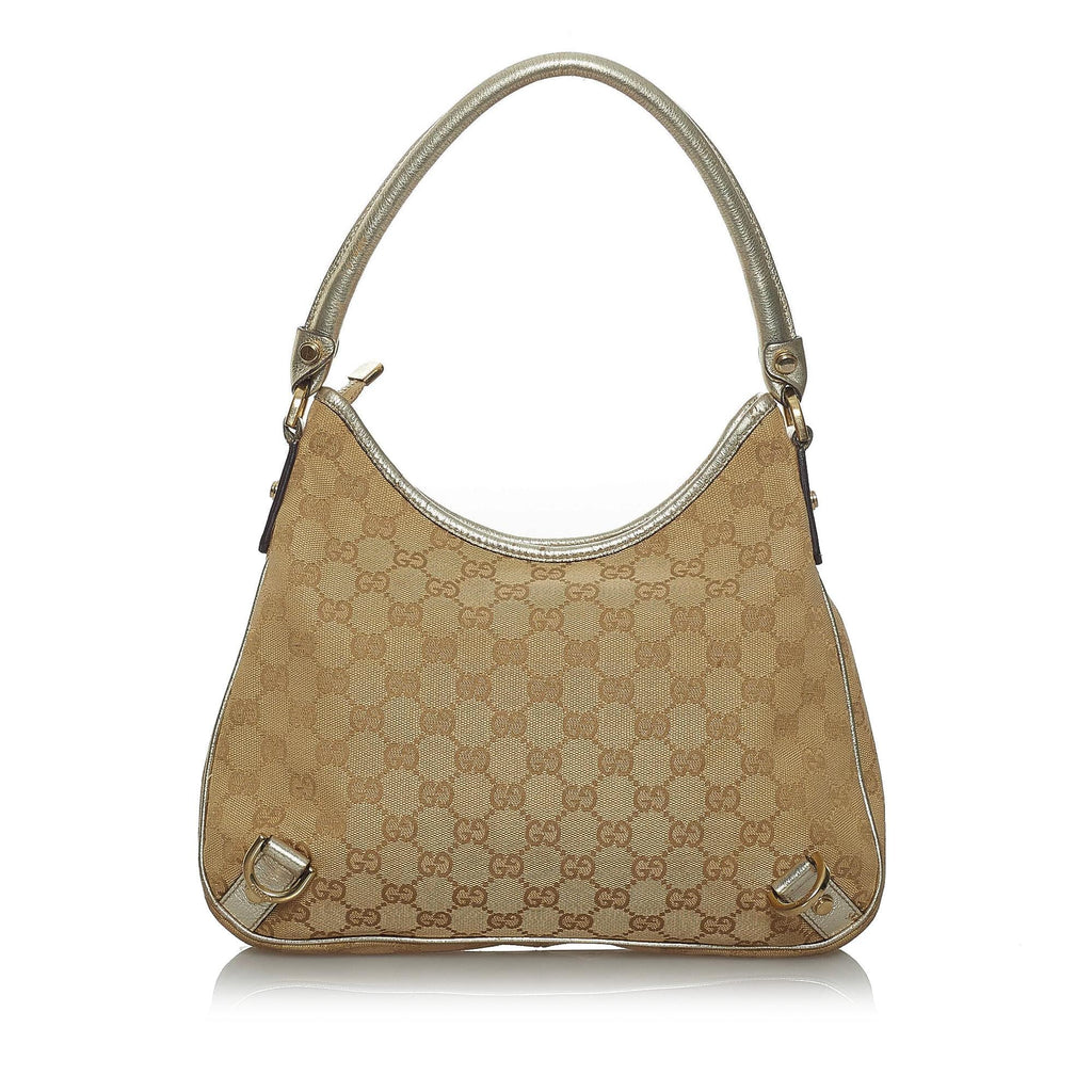 Gucci GG Canvas Abbey D-Ring Handbag (SHG-33715)