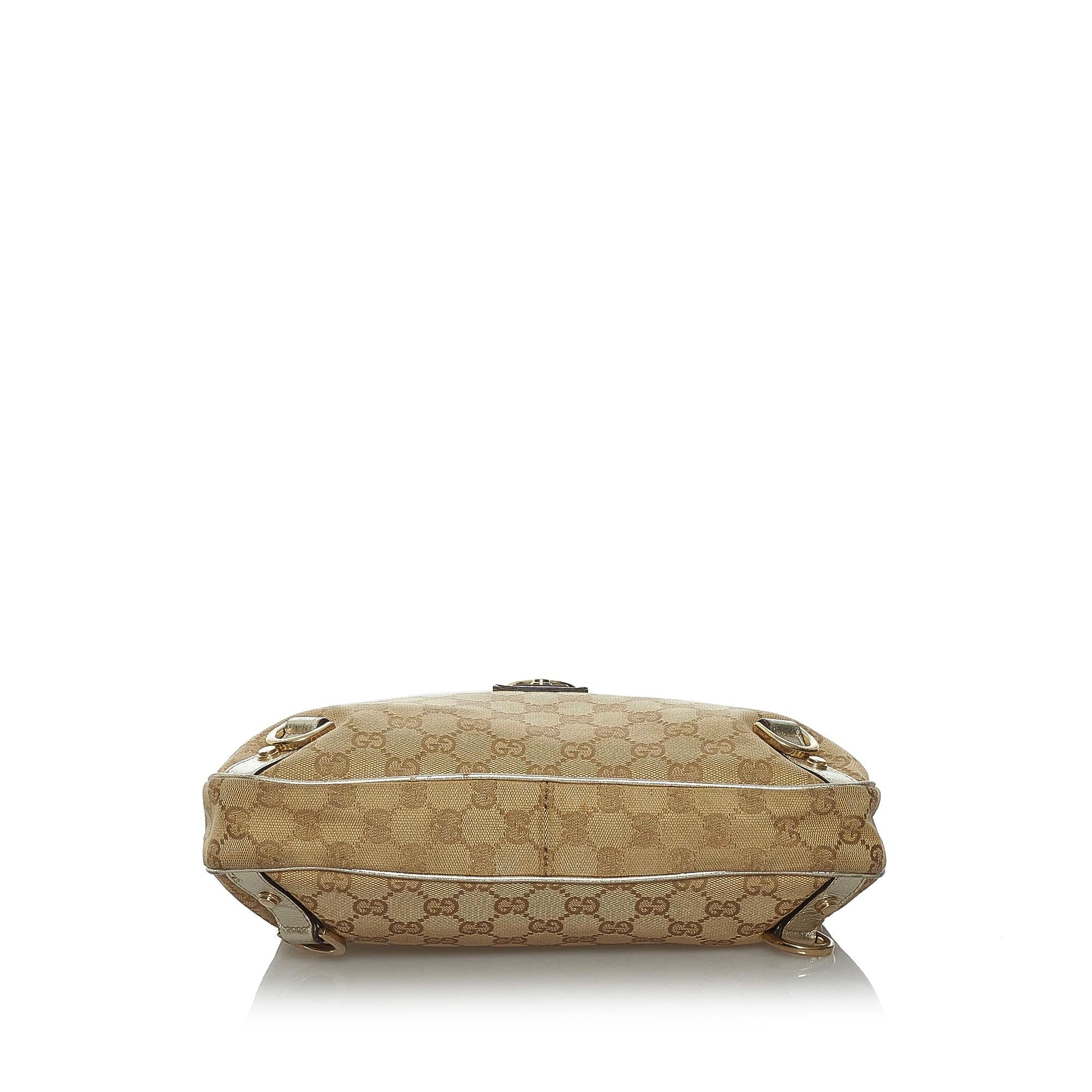 Gucci GG Canvas Abbey D-Ring Handbag (SHG-33715)
