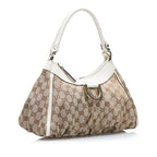 Gucci GG Canvas Abbey D-Ring Handbag (SHG-T3VHl9)