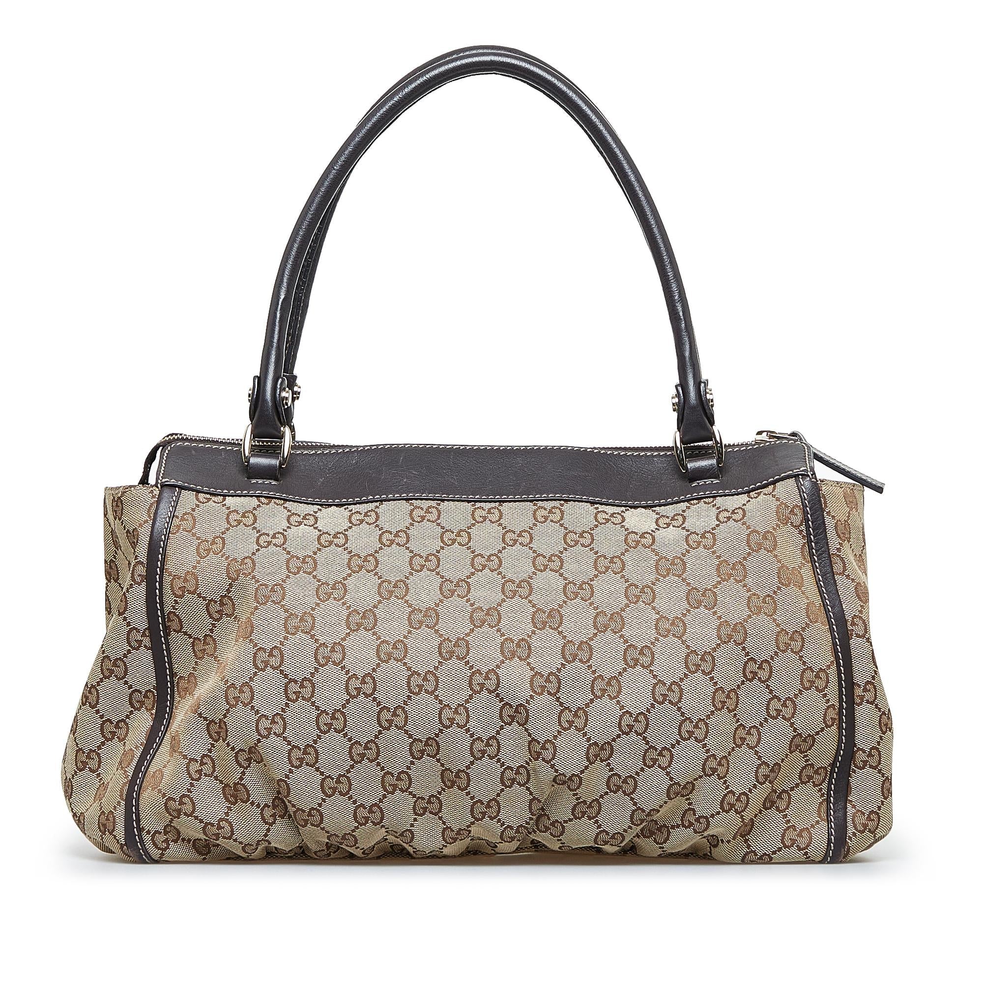 Gucci GG Canvas Abbey D-Ring Handbag (SHG-GWndsi)