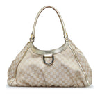 Gucci GG Canvas Abbey D-Ring Handbag (SHG-lm4hGR)