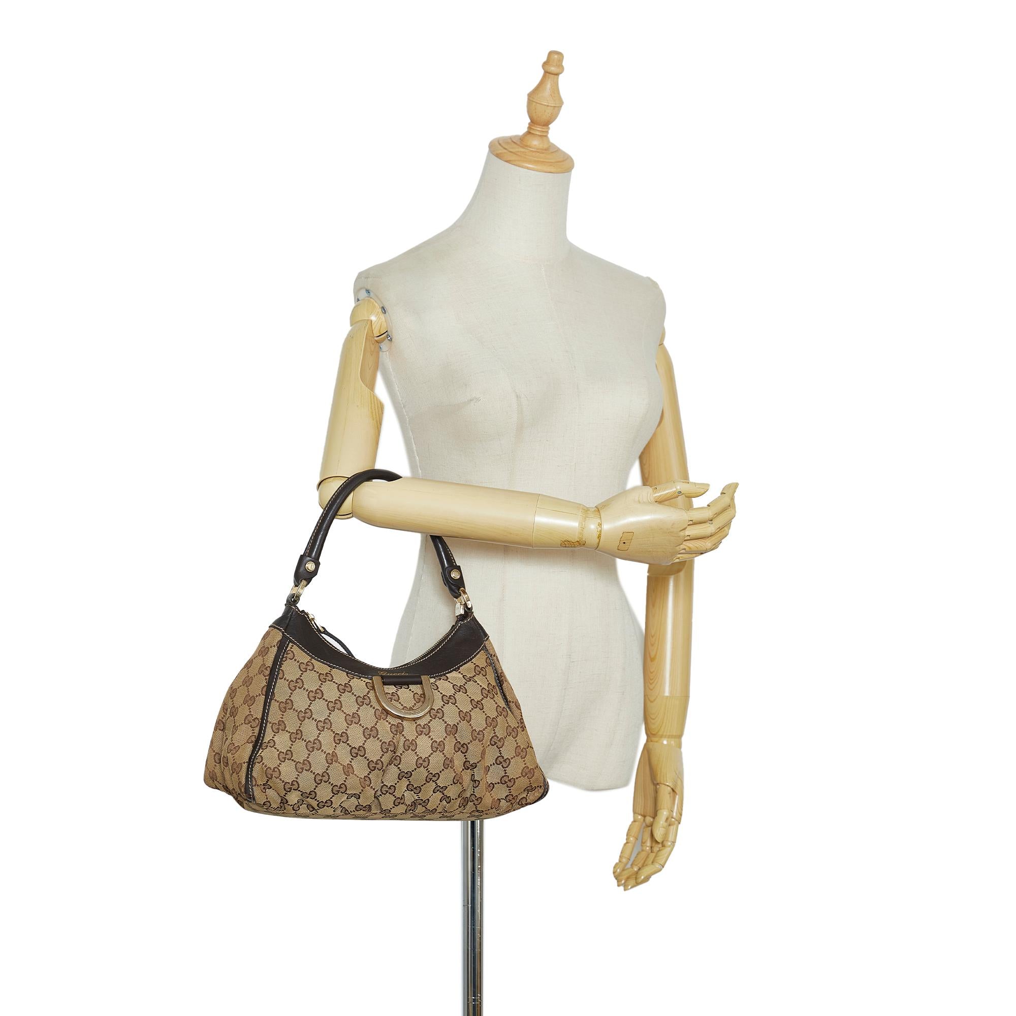 Gucci GG Canvas Abbey D-Ring Handbag (SHG-EPPieA)