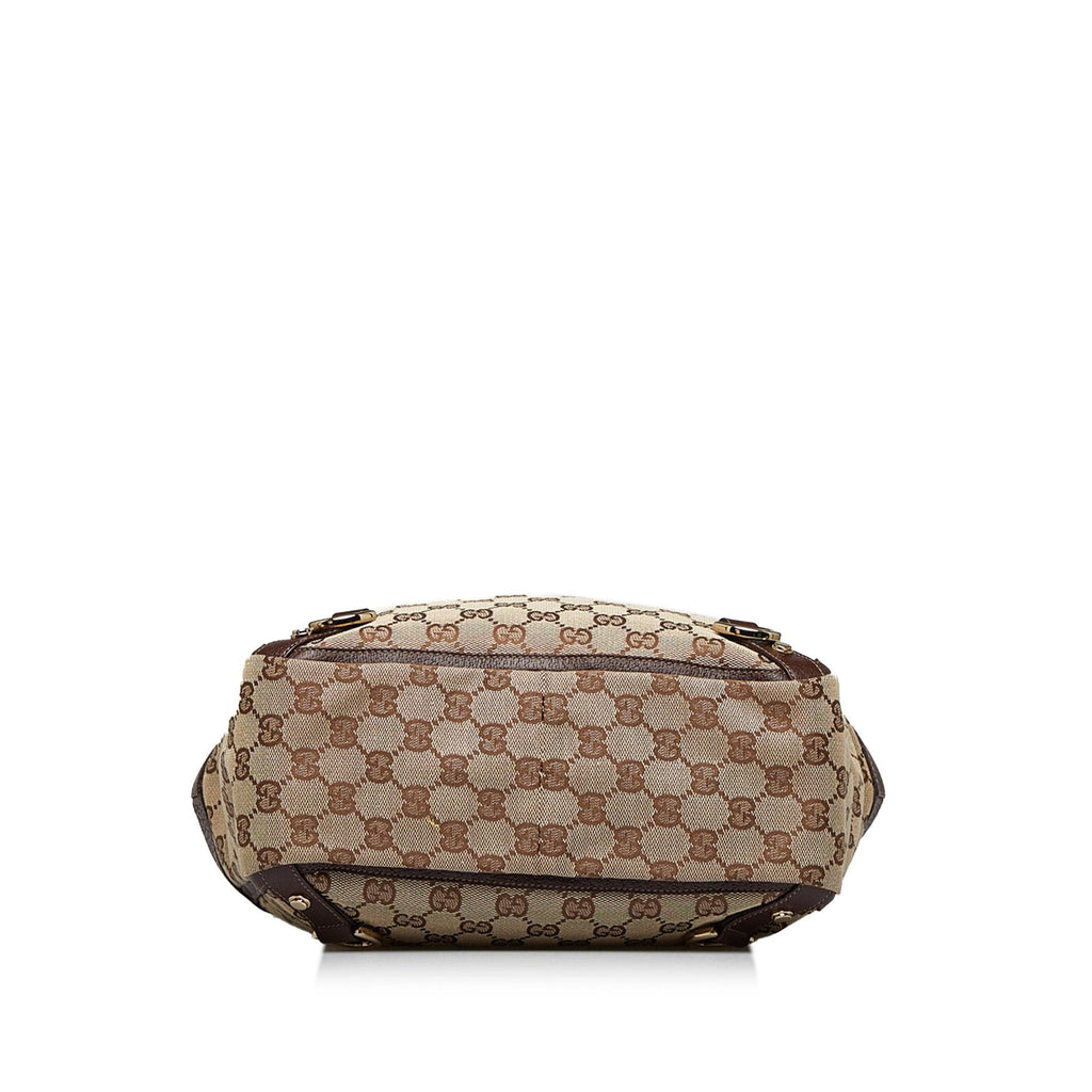 Gucci GG Canvas Abbey D-Ring Handbag (SHG-hwJTJJ)