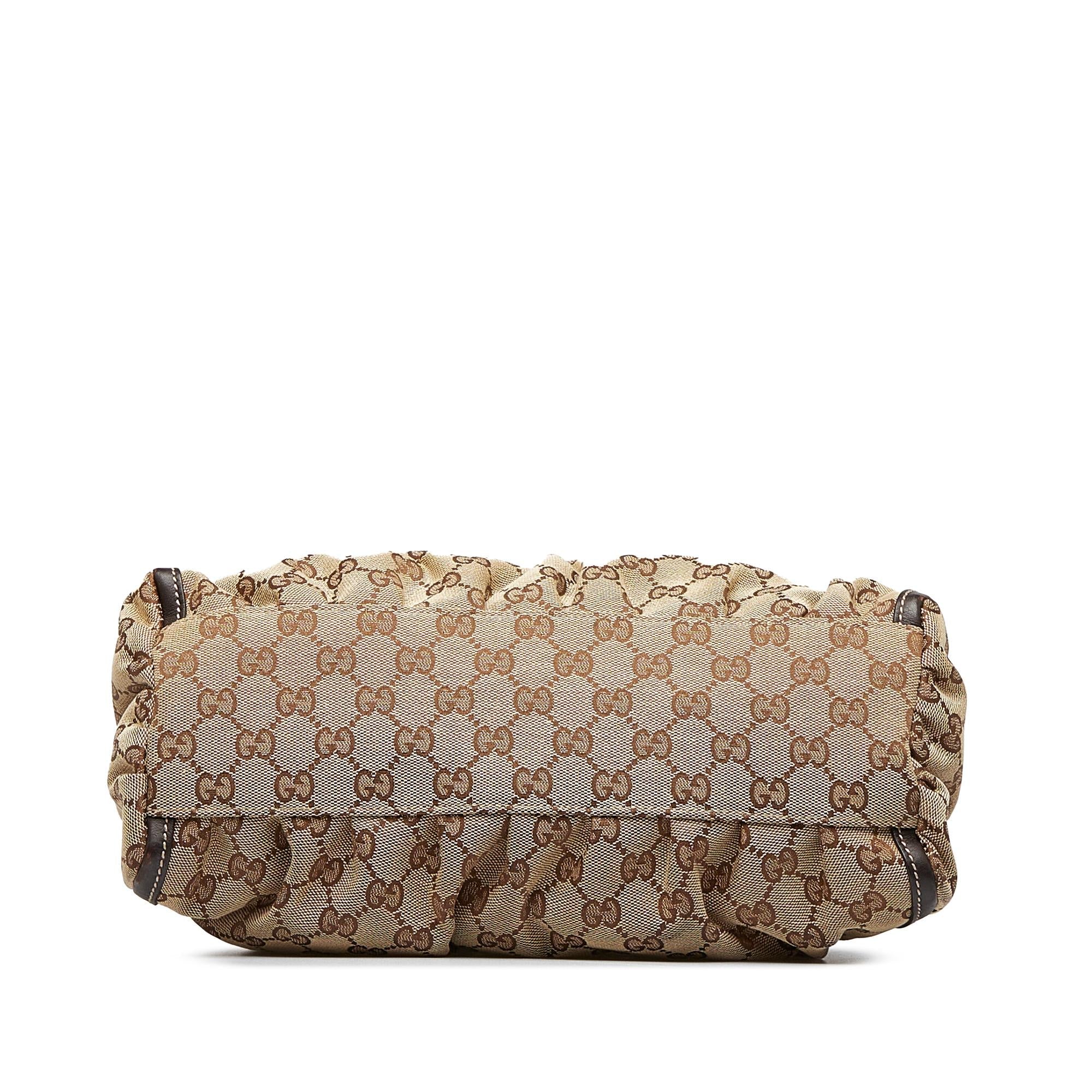 Gucci GG Canvas Abbey D-Ring Handbag (SHG-RoCRPE)