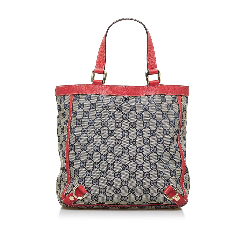 Gucci GG Canvas Abbey D-Ring Handbag (SHG-30M2iY)