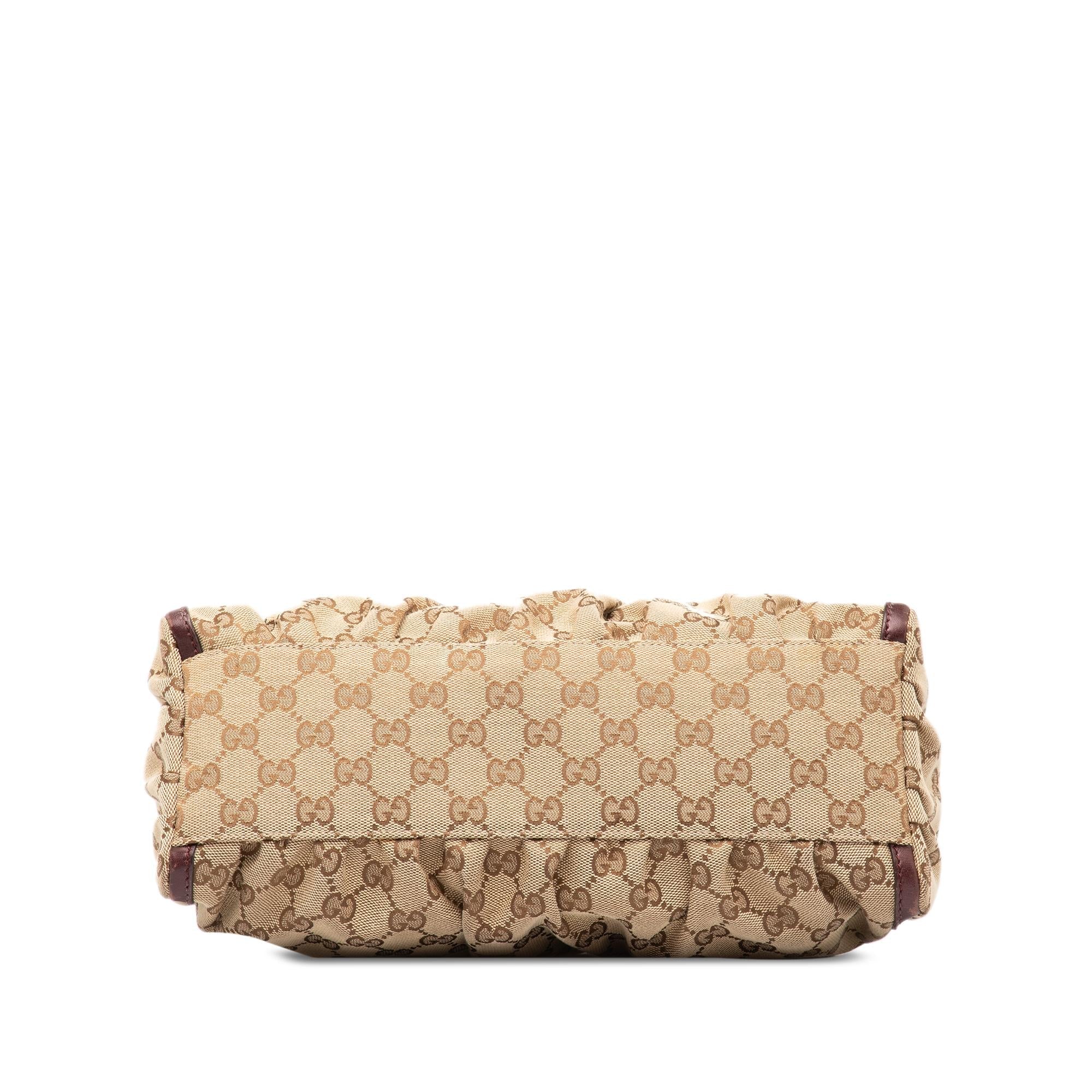 Gucci GG Canvas Abbey D-Ring Handbag (SHG-33rjfk)