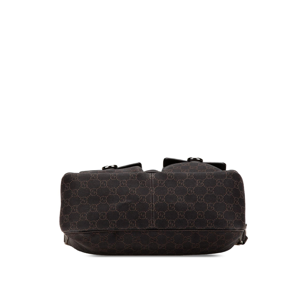 Gucci GG Canvas Abbey D Ring Handbag