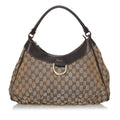 Gucci GG Canvas Abbey D-Ring Hobo Bag (SHG-30330)