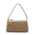 Gucci GG Canvas Abbey D Ring Pochette (SHF-1r8ajC)