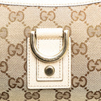Gucci GG Canvas Abbey D Ring Pochette