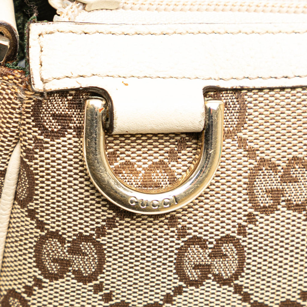 Gucci GG Canvas Abbey D Ring Pochette