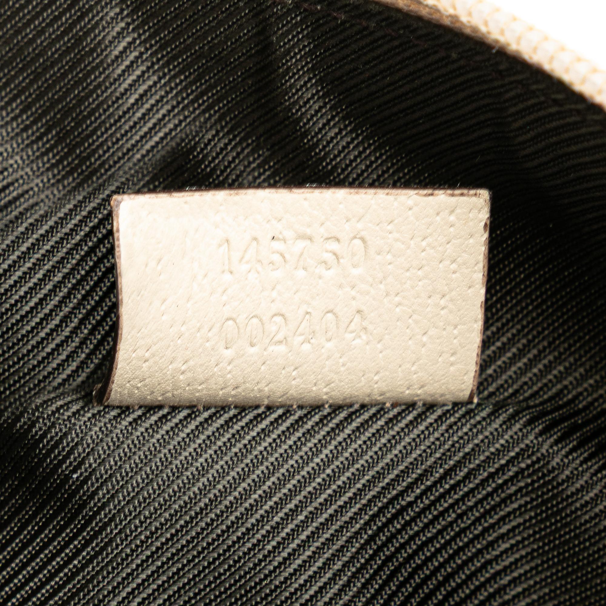 Gucci GG Canvas Abbey D Ring Pochette