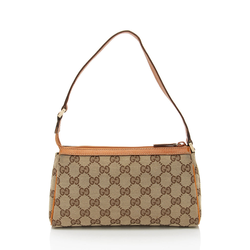 Gucci GG Canvas Abbey D Ring Pochette