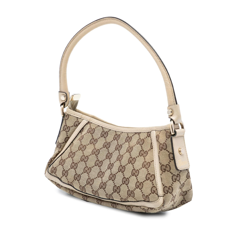 Gucci GG Canvas Abbey D Ring Pochette