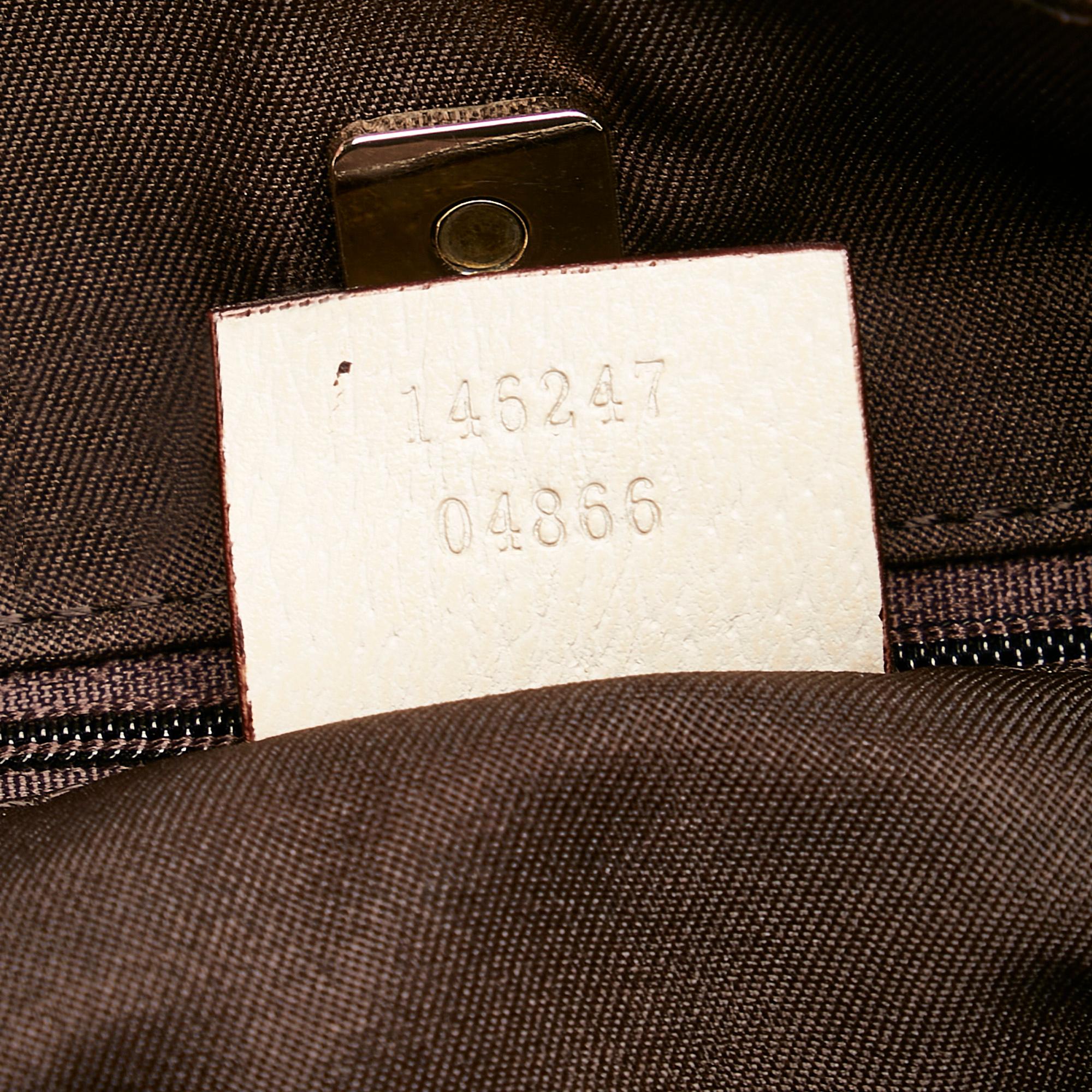 Gucci GG Canvas Abbey D-Ring Pocket Tote Bag (SHG-31348)