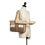 Gucci GG Canvas Abbey D-Ring Pocket Tote Bag (SHG-31348)