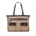 Gucci GG Canvas Abbey D Ring Pocket Tote