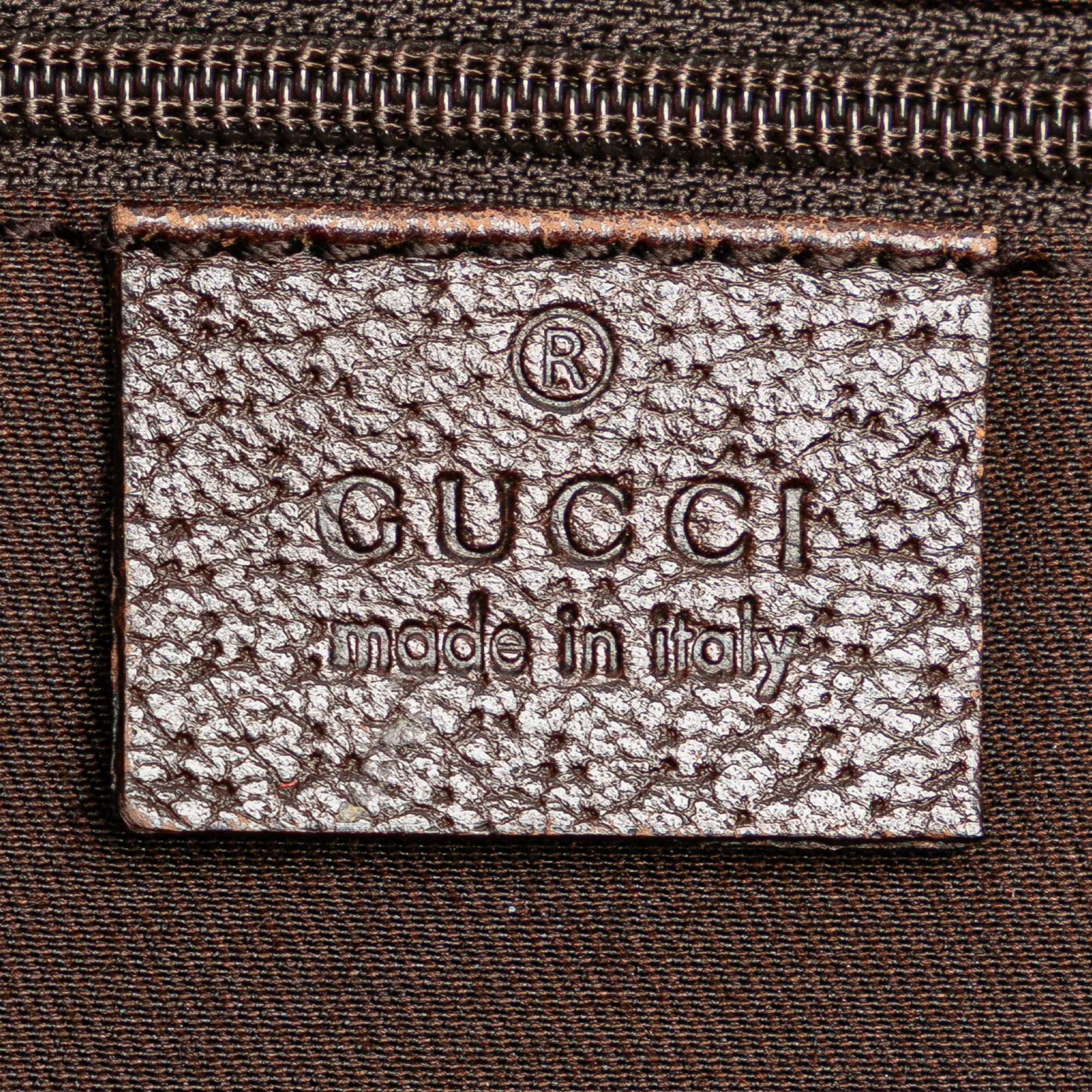 Gucci GG Canvas Abbey D Ring Pocket Tote