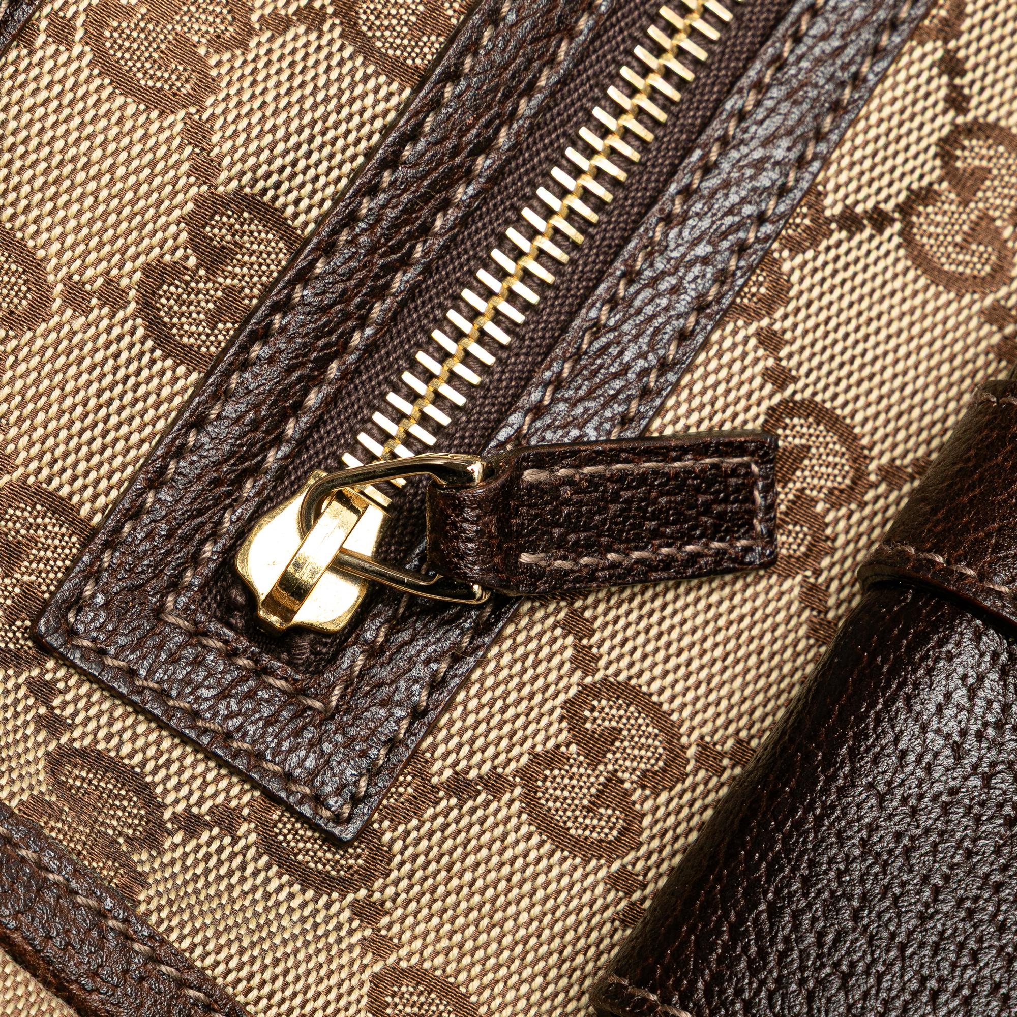 Gucci GG Canvas Abbey D Ring Pocket Tote