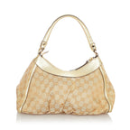 Gucci GG Canvas Abbey D-Ring Shoulder Bag (SHG-23962)