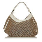 Gucci GG Canvas Abbey D-Ring Shoulder Bag (SHG-28858)