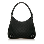 Gucci GG Canvas Abbey D-Ring Shoulder Bag (SHG-29008)