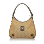 Gucci GG Canvas Abbey D-Ring Shoulder Bag (SHG-29053)