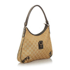 Gucci GG Canvas Abbey D-Ring Shoulder Bag (SHG-29053)