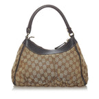 Gucci GG Canvas Abbey D-Ring Shoulder Bag (SHG-29860)