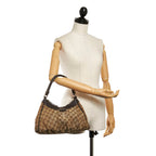 Gucci GG Canvas Abbey D-Ring Shoulder Bag (SHG-29860)