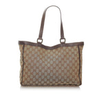Gucci GG Canvas Abbey D-Ring Shoulder Bag (SHG-29968)