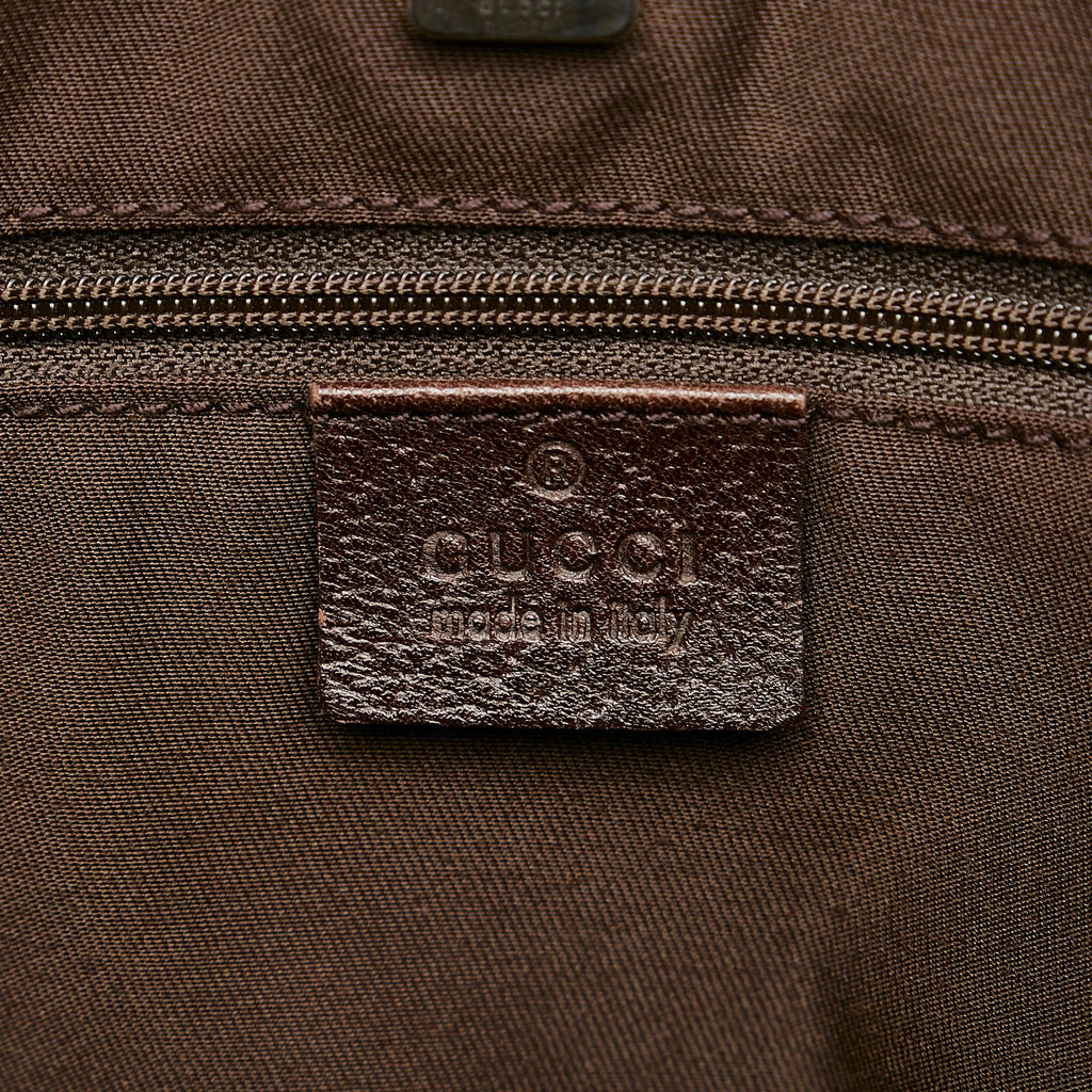Gucci GG Canvas Abbey D-Ring Shoulder Bag (SHG-30118)