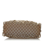 Gucci GG Canvas Abbey D-Ring Shoulder Bag (SHG-30184)