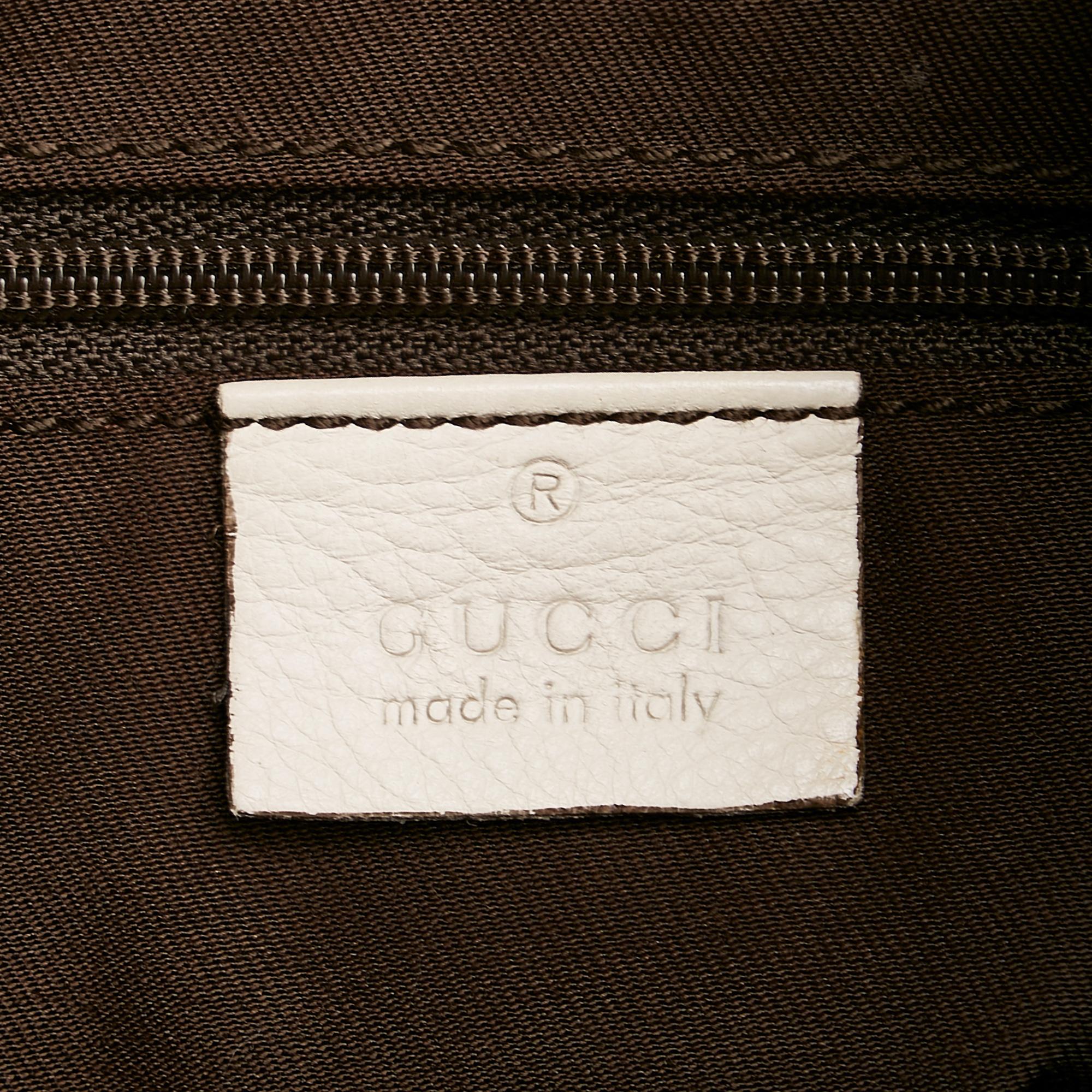 Gucci GG Canvas Abbey D-Ring Shoulder Bag (SHG-30184)