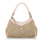 Gucci GG Canvas Abbey D-Ring Shoulder Bag (SHG-30194)