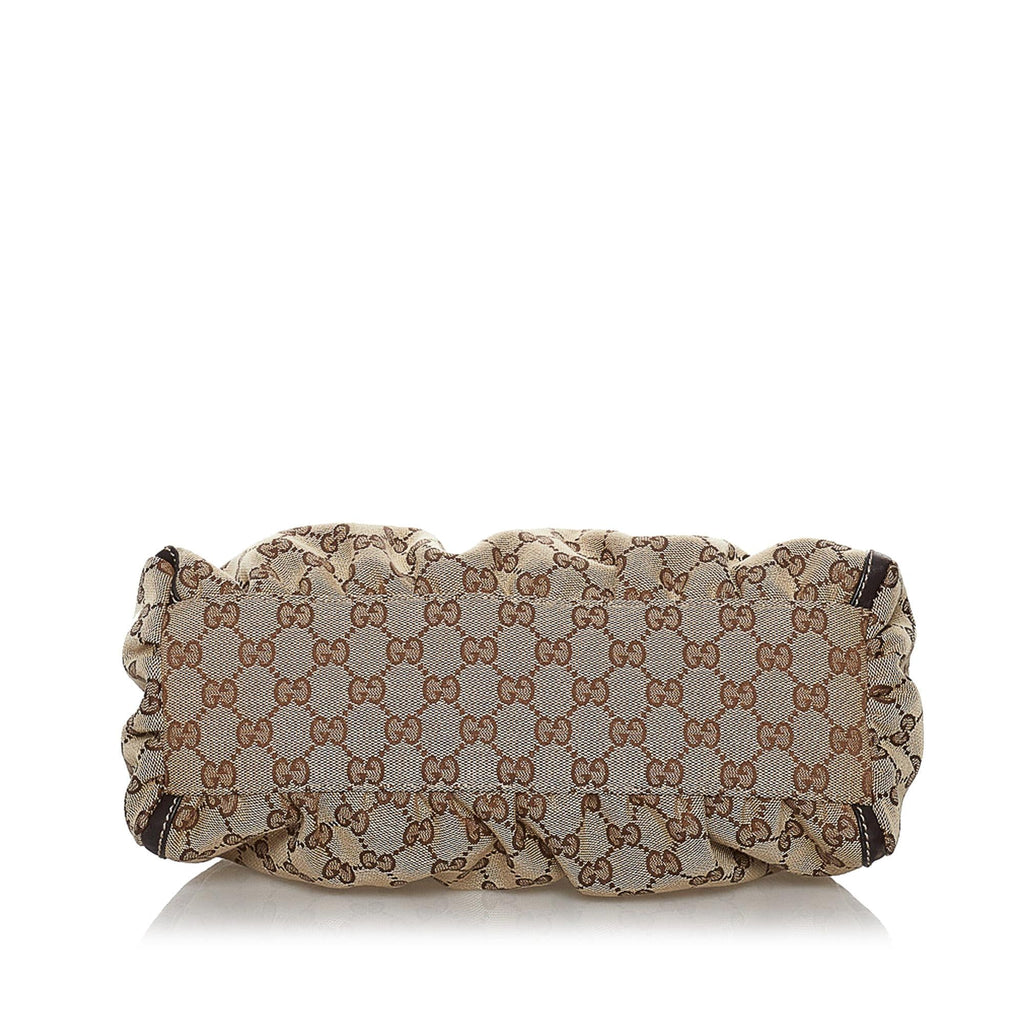 Gucci GG Canvas Abbey D-Ring Shoulder Bag (SHG-30748)