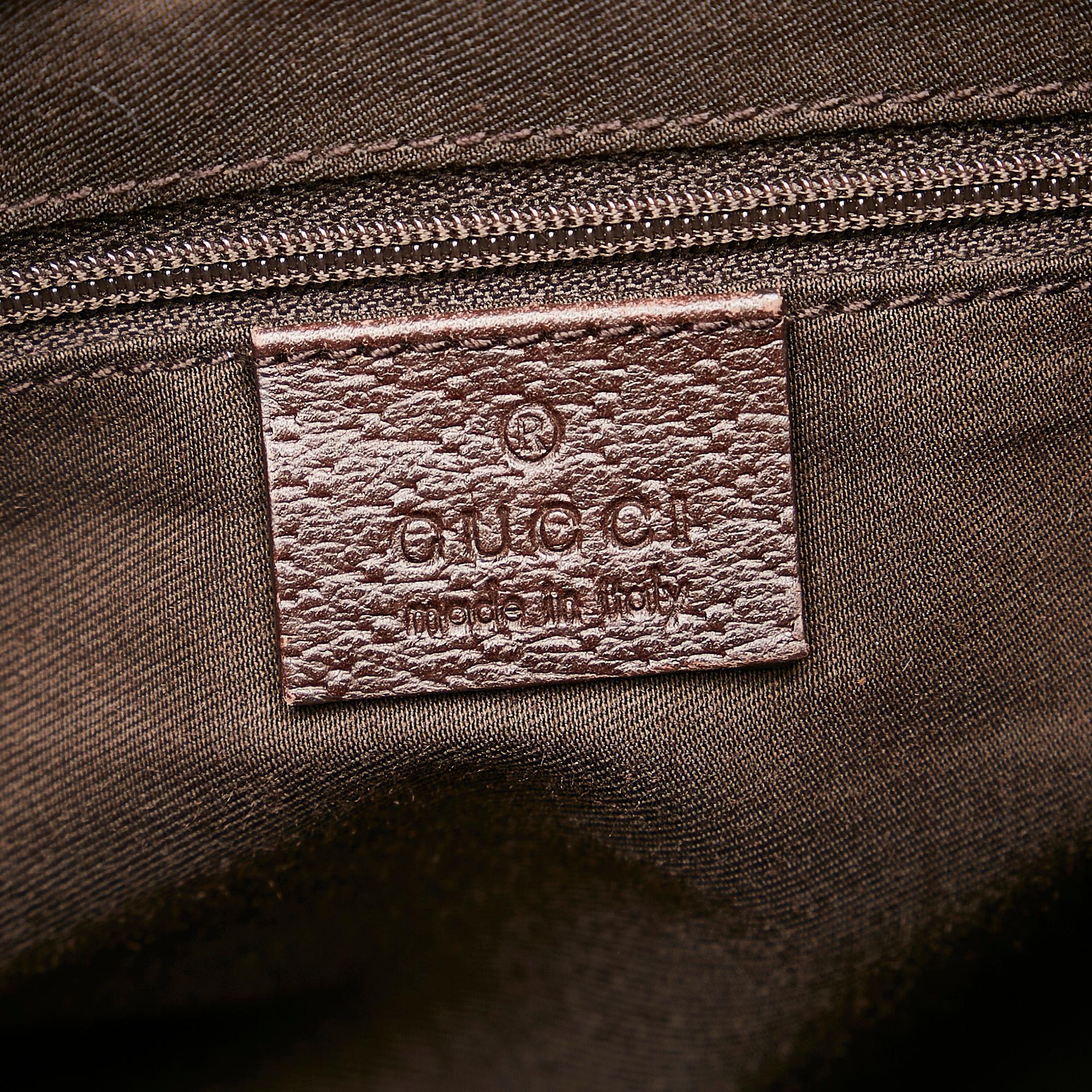 Gucci GG Canvas Abbey D-Ring Shoulder Bag (SHG-30808)