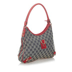 Gucci GG Canvas Abbey D-Ring Shoulder Bag (SHG-30958)