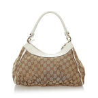 Gucci GG Canvas Abbey D-Ring Shoulder Bag (SHG-30987)